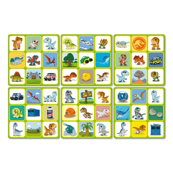 Juego de Mesa Bingo - Jurassic Explorer - Toyng Chile