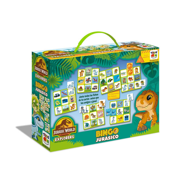 Juego de Mesa Bingo - Jurassic Explorer - Toyng Chile