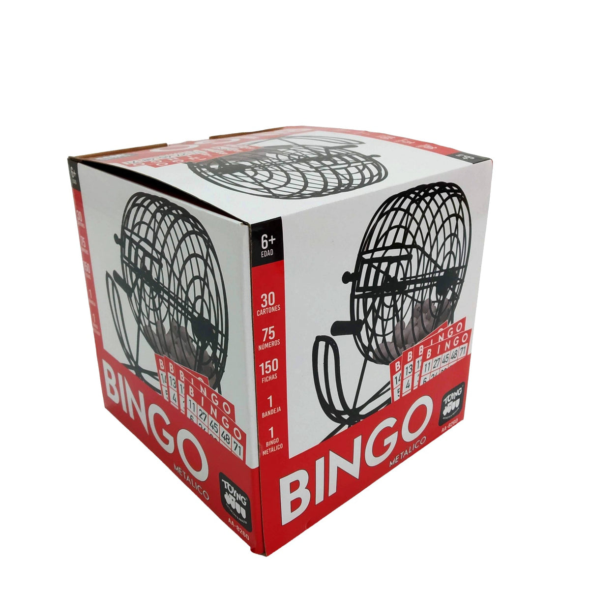 Juego de Mesa Bingo Metálico 30 Cartones - Toyng - Toyng Chile