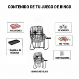 Juego de Mesa Bingo Metálico 30 Cartones - Toyng - Toyng Chile