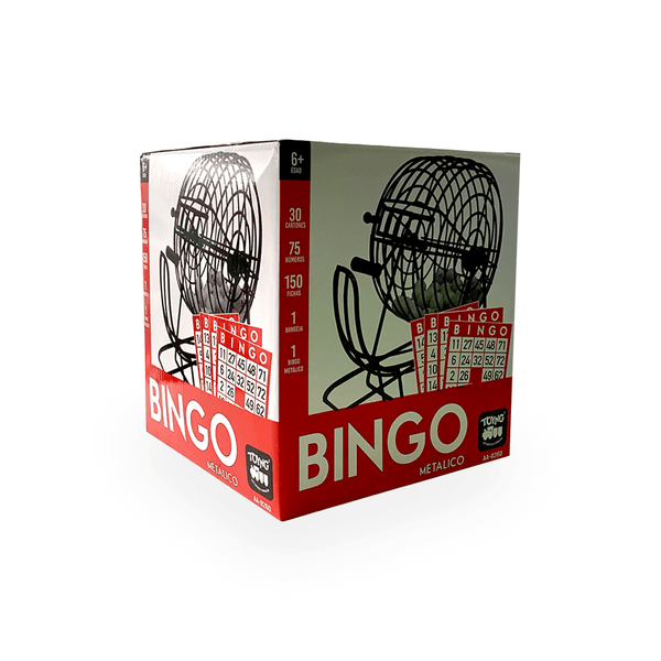 Juego de Mesa Bingo Metálico 30 Cartones - Toyng - Toyng Chile
