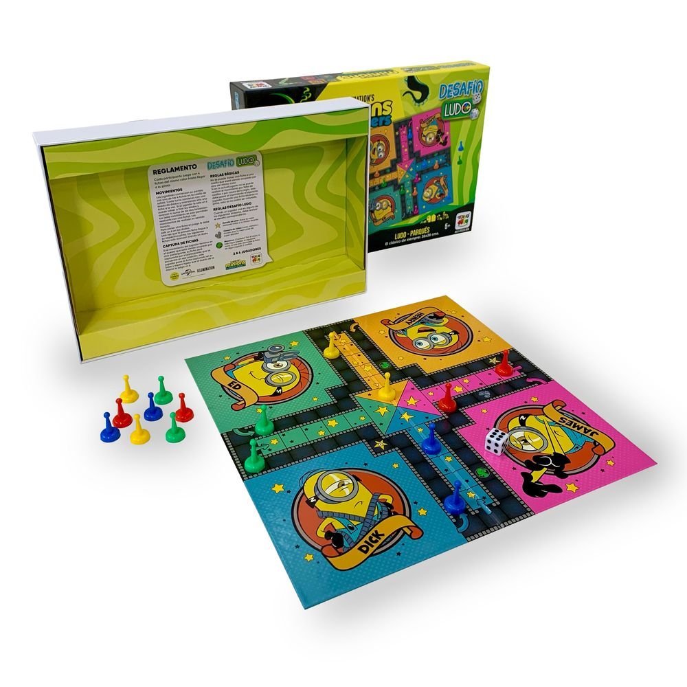 Juego de Mesa Desafío Ludo - Minions - Toyng Chile