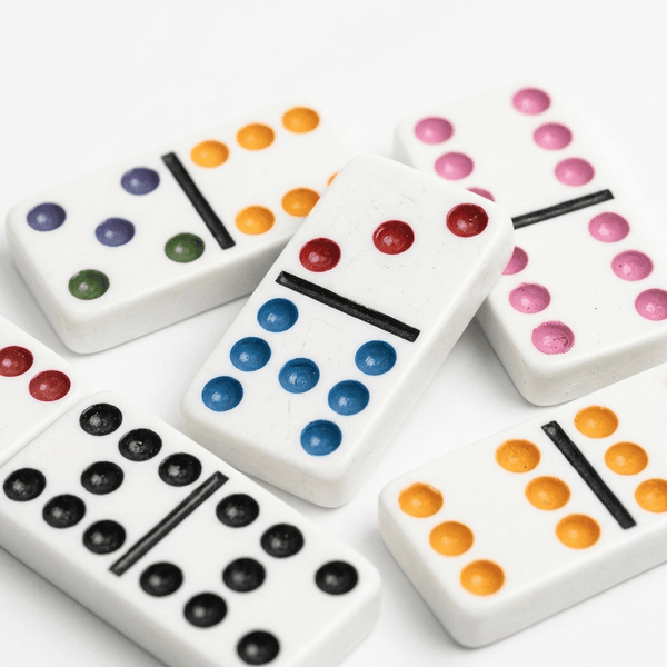 Juego de Mesa Dominó 12 Caja Metálica - Toyng - Toyng Chile