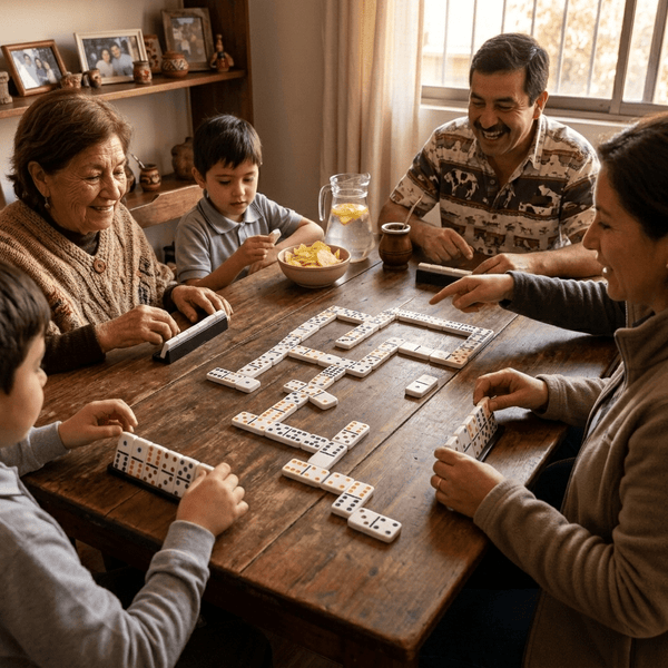 Juego de Mesa Dominó 12 Caja Metálica - Toyng - Toyng Chile