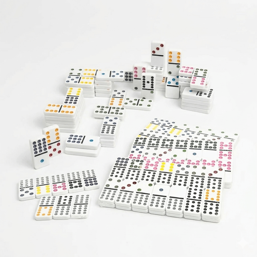 Juego de Mesa Dominó 12 Caja Metálica - Toyng - Toyng Chile