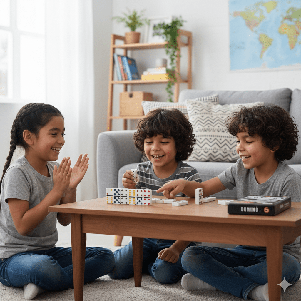 Juego de Mesa Dominó 6 Caja Metálica - Toyng - Toyng Chile