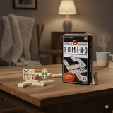 Juego de Mesa Dominó 6 Caja Metálica - Toyng - Toyng Chile