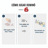 Juego de Mesa Dominó 6 Caja Metálica - Toyng - Toyng Chile