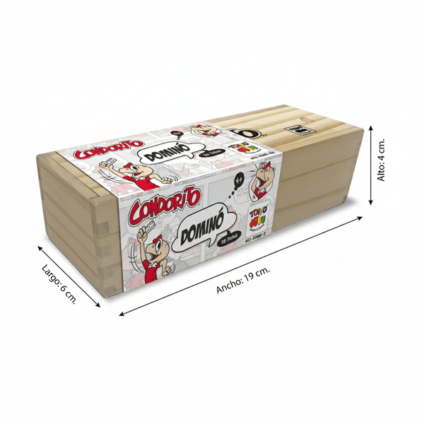 Juego de Mesa Dominó - Condorito - Toyng Chile