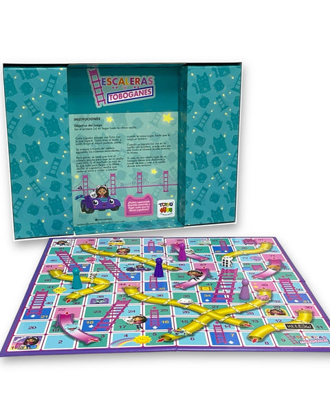 Juego de Mesa Escalera y Toboganes - Gabby - Toyng Chile