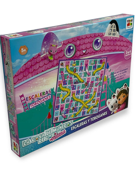 Juego de Mesa Escalera y Toboganes - Gabby - Toyng Chile