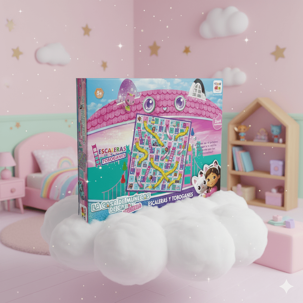 Juego de Mesa Escalera y Toboganes - Gabby - Toyng Chile