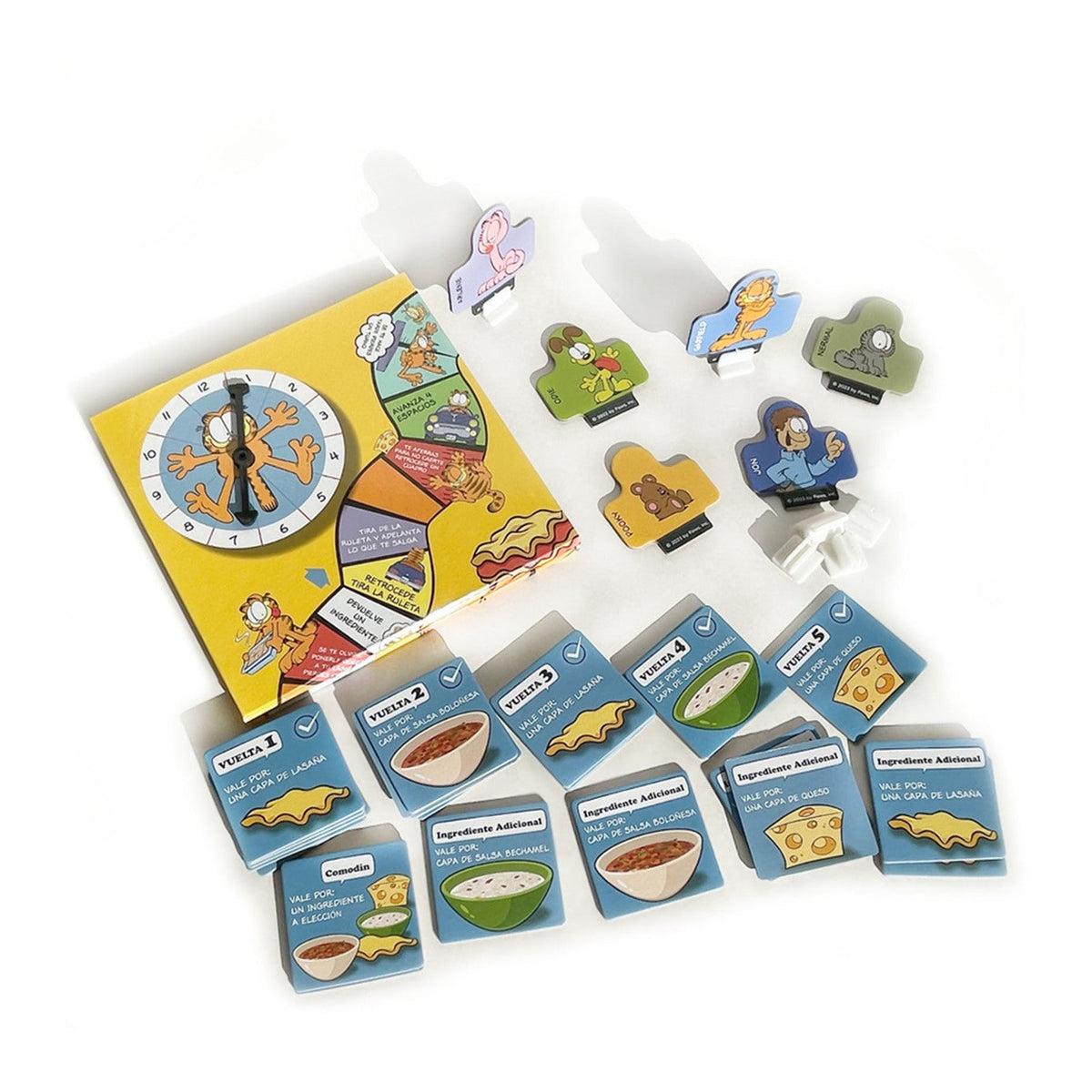 Juego de Mesa Fiesta Lasaña Garfield - Garfield - Toyng Chile