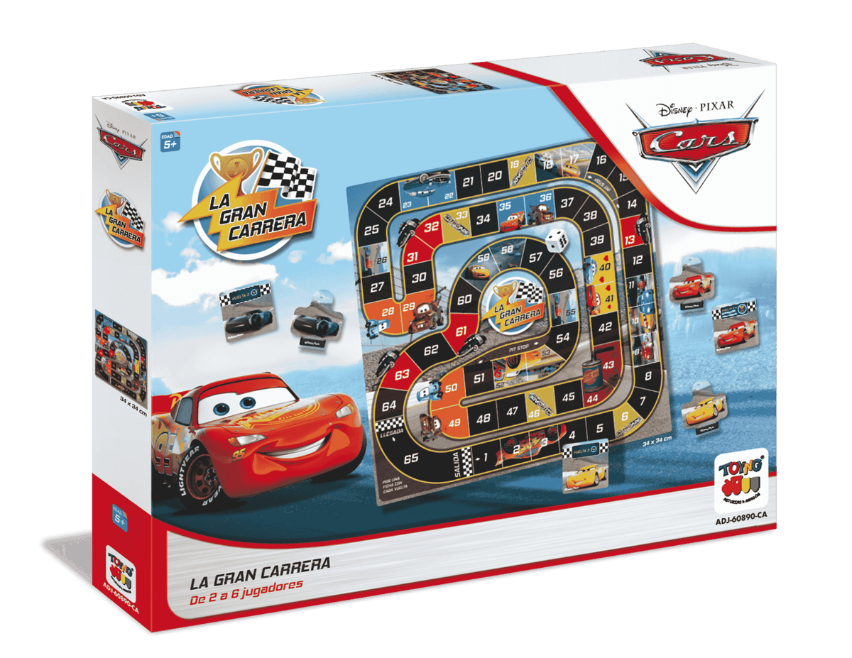 Juego de Mesa Gran Carrera Cars - Cars - Toyng Chile