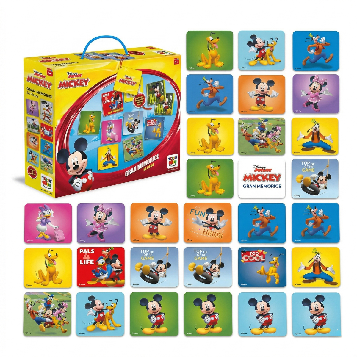 Juego de Mesa Gran Memorice Mickey - Disney - Toyng Chile