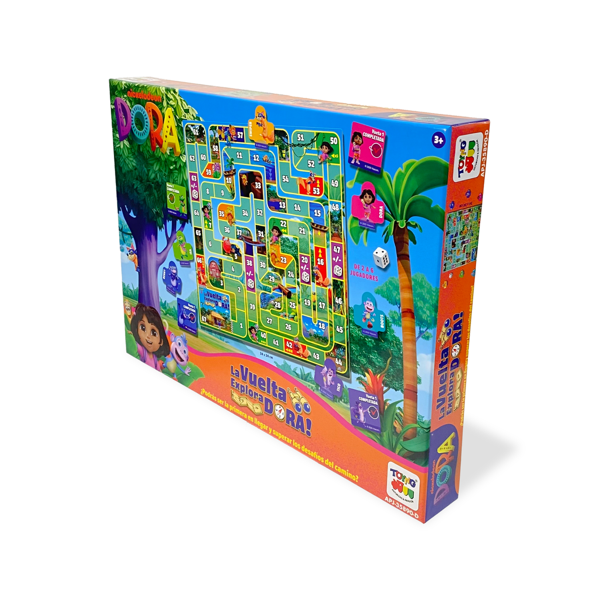 Juego de Mesa La Vuelta Explora Dora - Dora La Exploradora - Toyng Chile