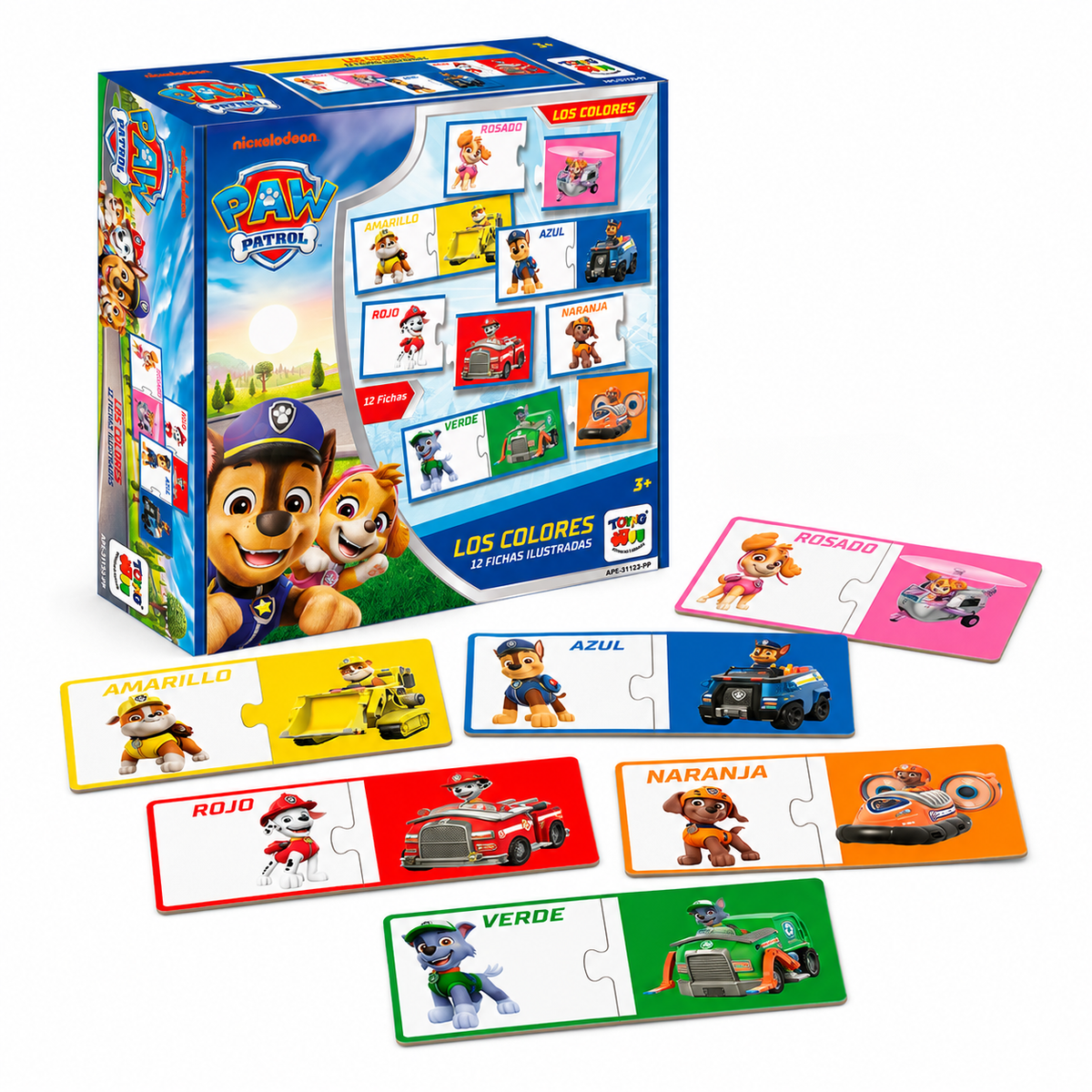 Juego de Mesa Los Colores - Paw Patrol - Toyng Chile