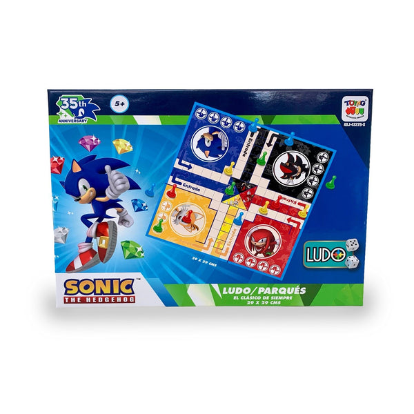 Juego de Mesa Ludo Clásico 2 a 4 Jugadores - Sonic - Toyng Chile