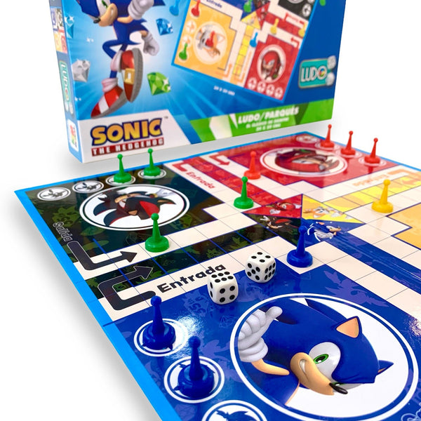 Juego de Mesa Ludo Clásico 2 a 4 Jugadores - Sonic - Toyng Chile