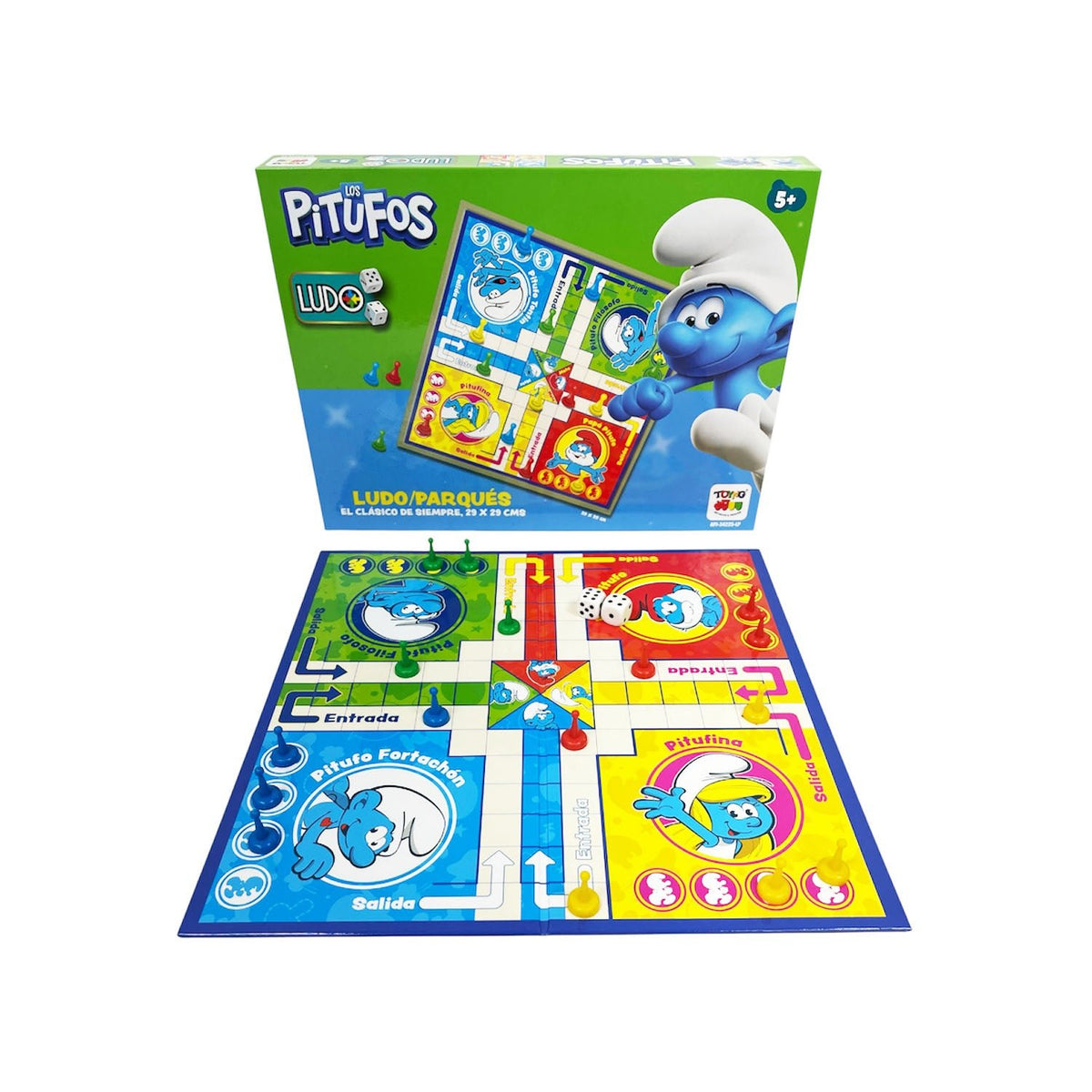 Juego de Mesa Ludo Los Pitufos - Los Pitufos - Toyng Chile