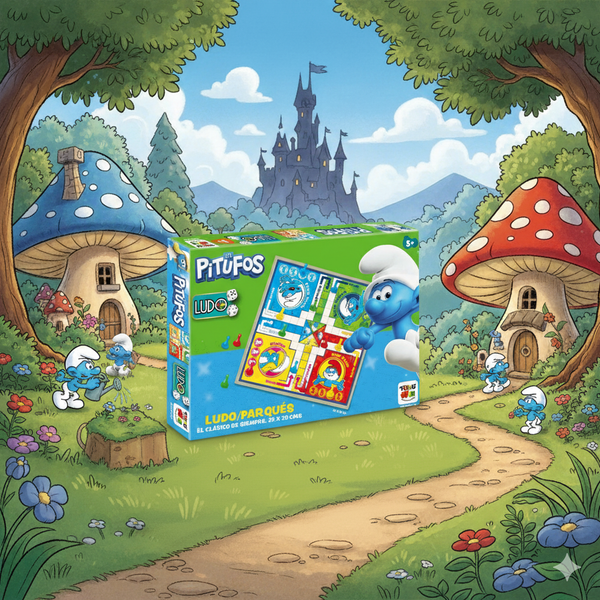 Juego de Mesa Ludo Los Pitufos - Los Pitufos - Toyng Chile