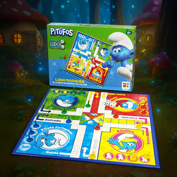 Juego de Mesa Ludo Los Pitufos - Los Pitufos - Toyng Chile