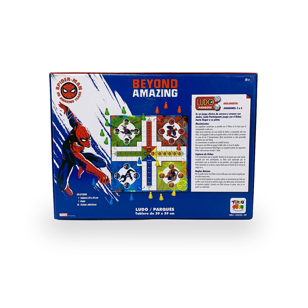 Juego de Mesa Ludo - Spiderman - Toyng Chile