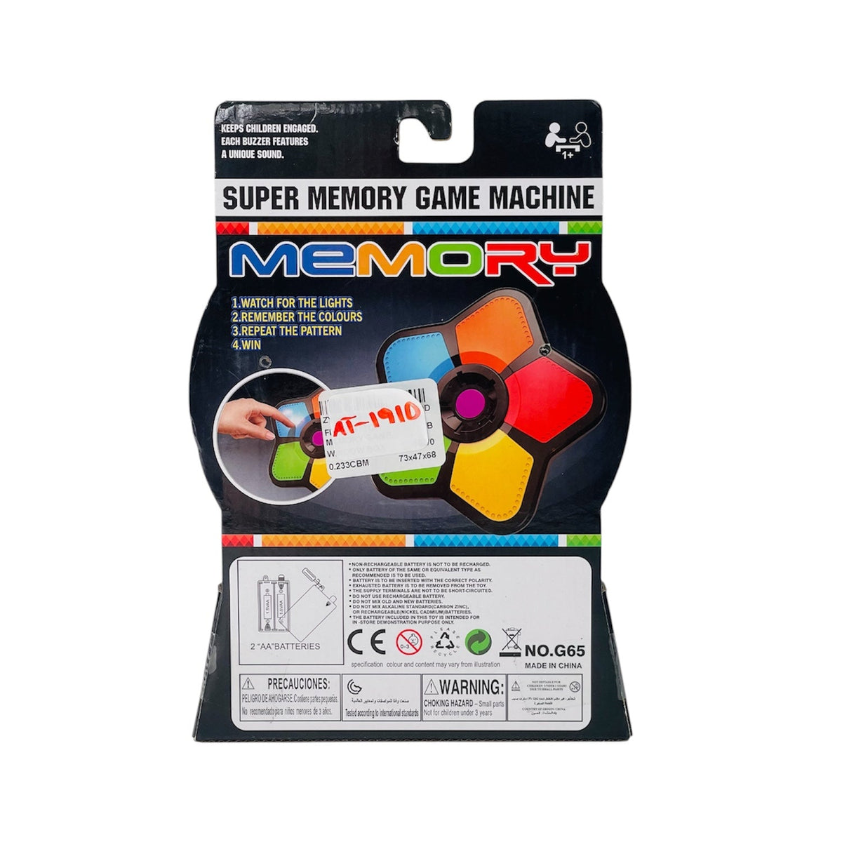 Juego de Mesa Memo Luces Y Sonidos - Toyng - Toyng Chile