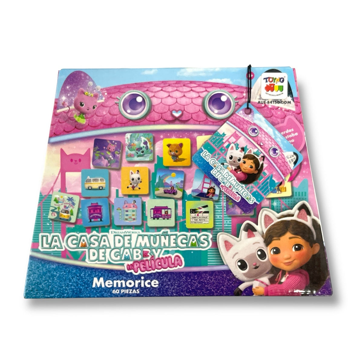 Juego de Mesa Memorice 60 Piezas - Gabby - Toyng Chile