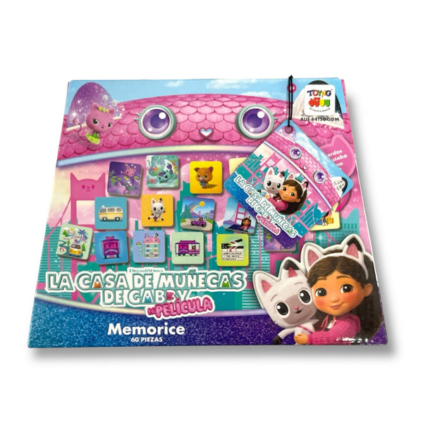 Juego de Mesa Memorice 60 Piezas - Gabby - Toyng Chile