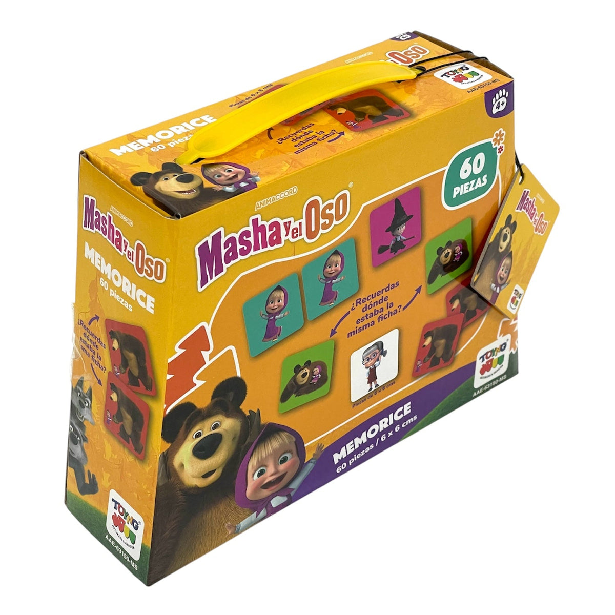 Juego de Mesa Memorice 60 Piezas - Masha - Toyng Chile