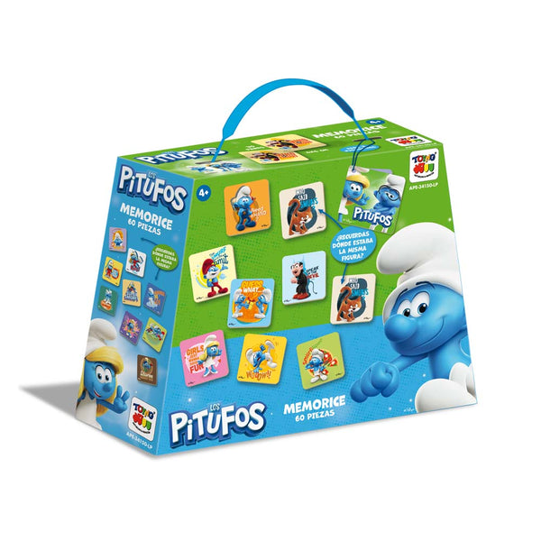 Juego de Mesa Memorice 60 Piezas Pitufos - Los Pitufos - Toyng Chile