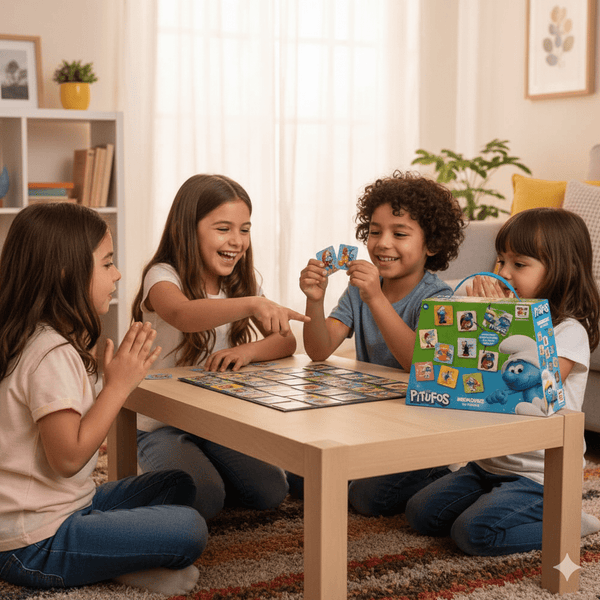 Juego de Mesa Memorice 60 Piezas Pitufos - Los Pitufos - Toyng Chile