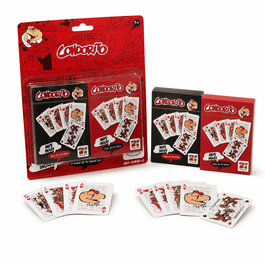 Juego de Mesa Naipes Condorito - Condorito - Toyng Chile