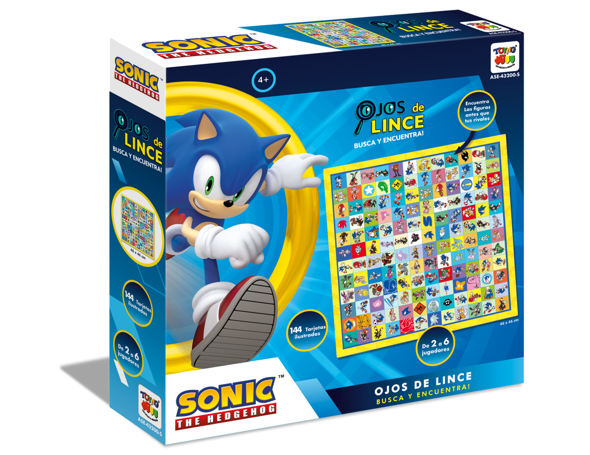 Juego de Mesa Ojos De Lince - Sonic - Toyng Chile