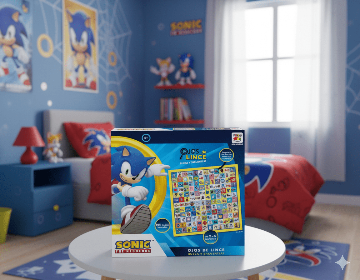 Juego de Mesa Ojos De Lince - Sonic - Toyng Chile