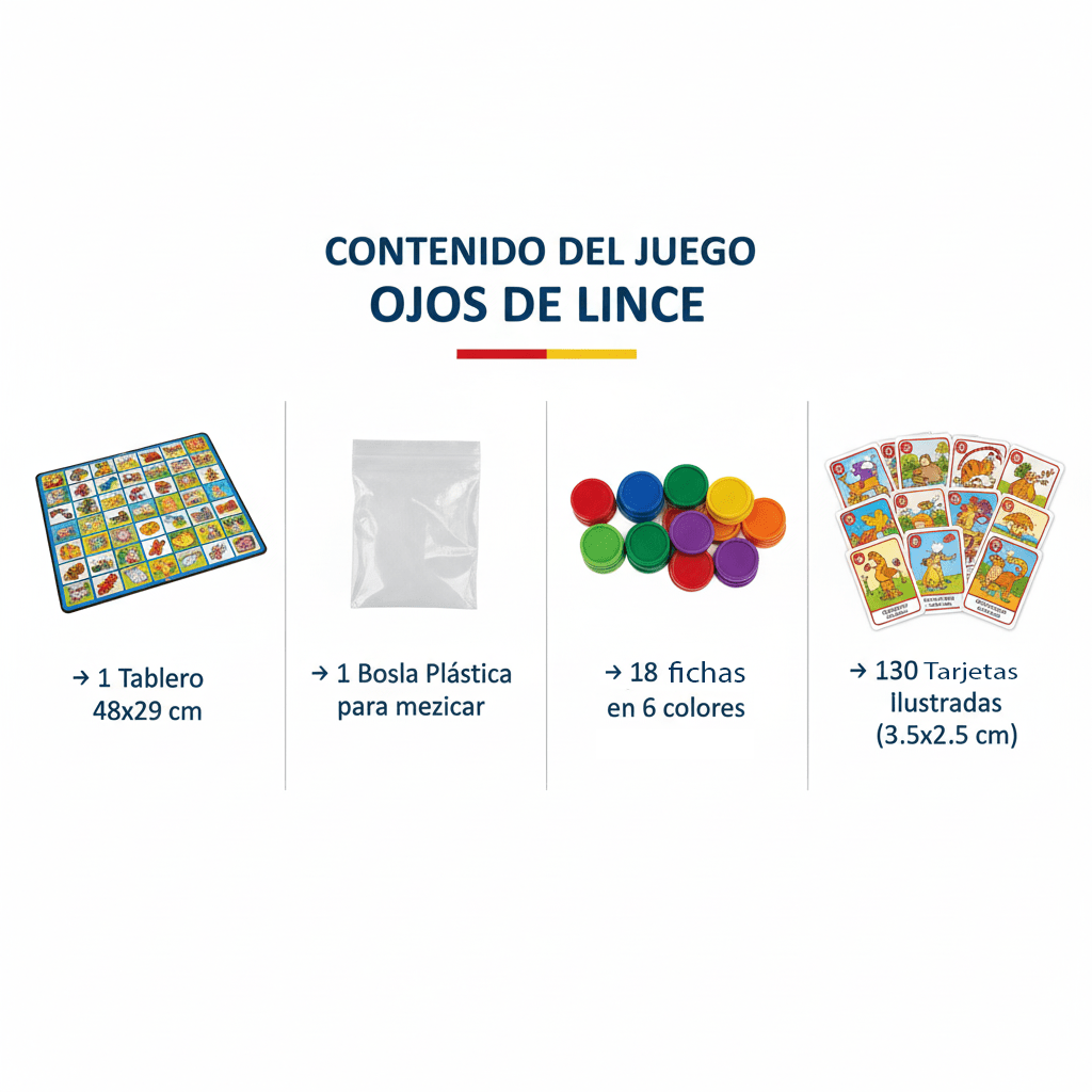 Juego de Mesa Ojos De Lince - Toyng - Toyng Chile