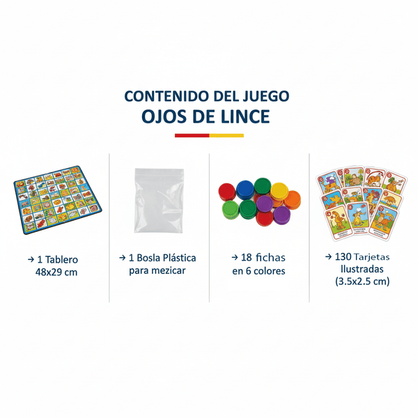 Juego de Mesa Ojos De Lince - Toyng - Toyng Chile