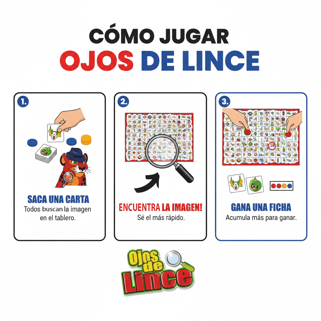 Juego de Mesa Ojos De Lince - Toyng - Toyng Chile