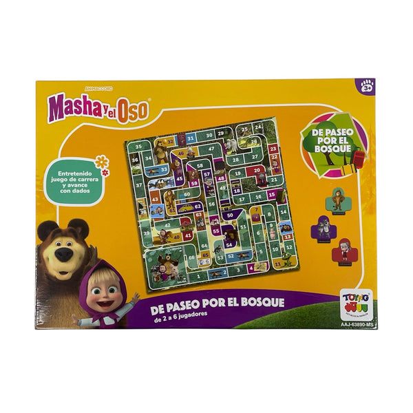 Juego de Mesa Paseo Por El Bosque - Masha Y El Oso - Toyng Chile