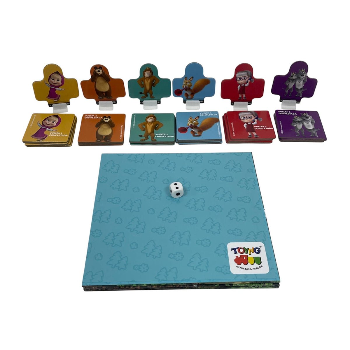 Juego de Mesa Paseo Por El Bosque - Masha Y El Oso - Toyng Chile