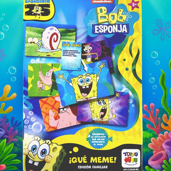 Juego de Mesa Que Meme - Bob Esponja - Toyng Chile