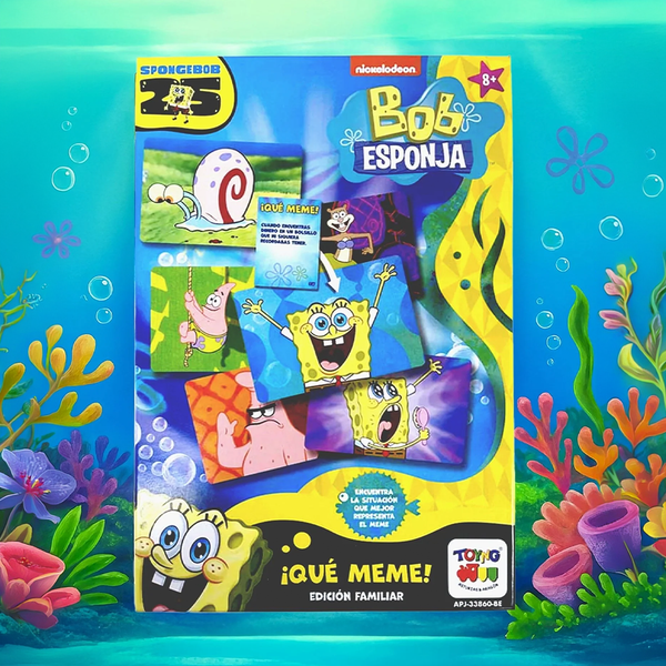 Juego de Mesa Que Meme - Bob Esponja - Toyng Chile