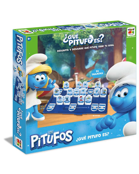 Juego de Mesa Qué Pitufo Es - Los Pitufos - Toyng Chile