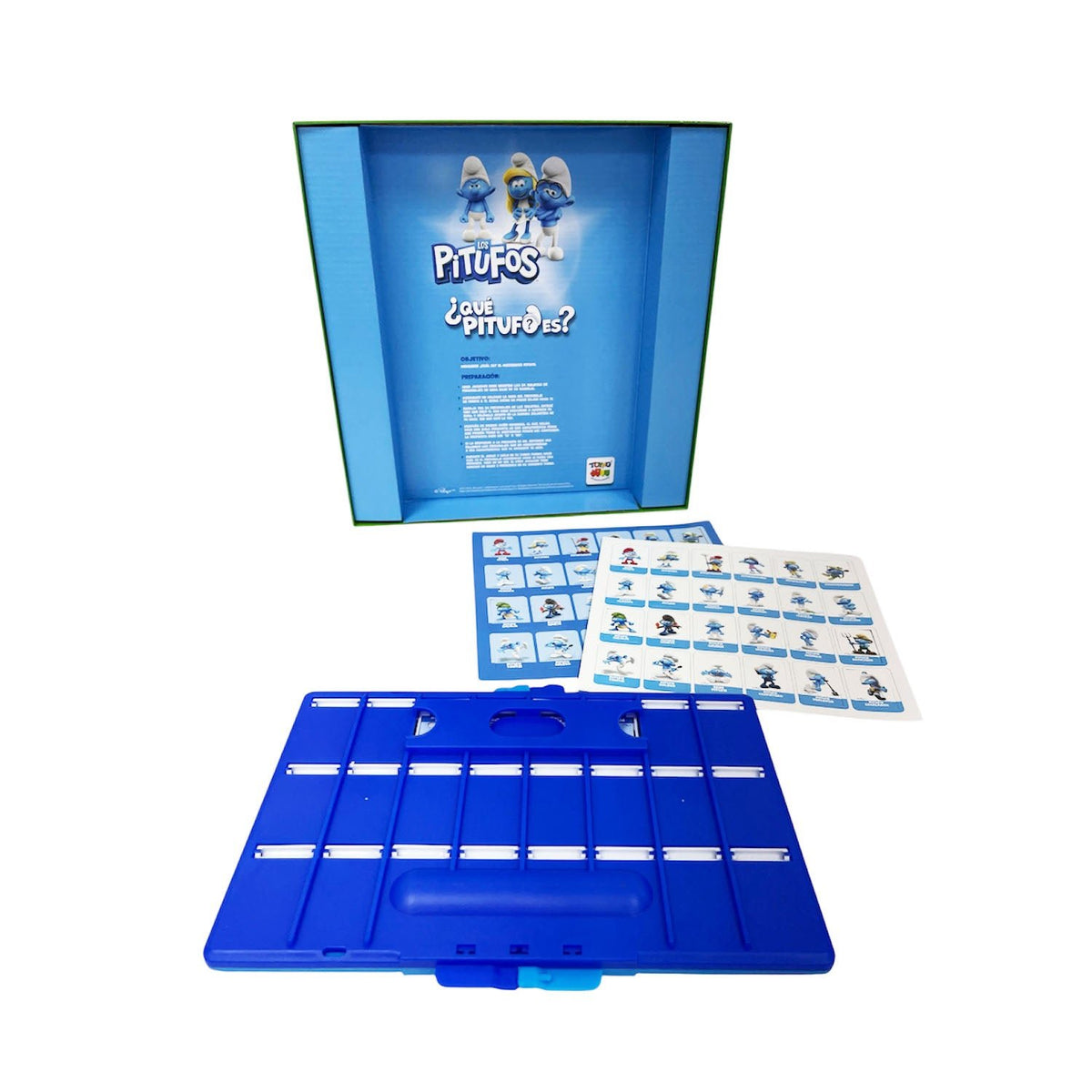 Juego de Mesa Qué Pitufo Es - Los Pitufos - Toyng Chile