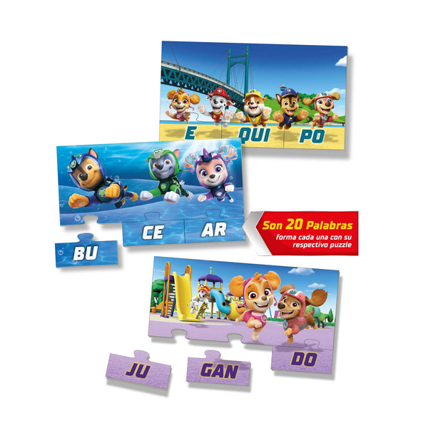 Juego de Mesa Separando Silabas - Paw Patrol - Toyng Chile