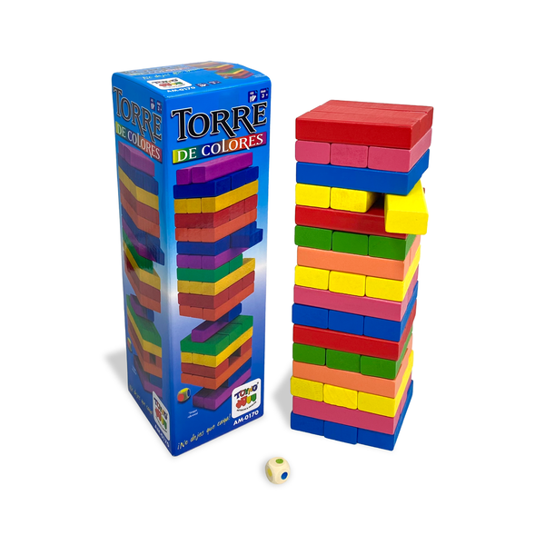 Juego de Mesa Torre 54 Piezas Color - Toyng - Toyng Chile