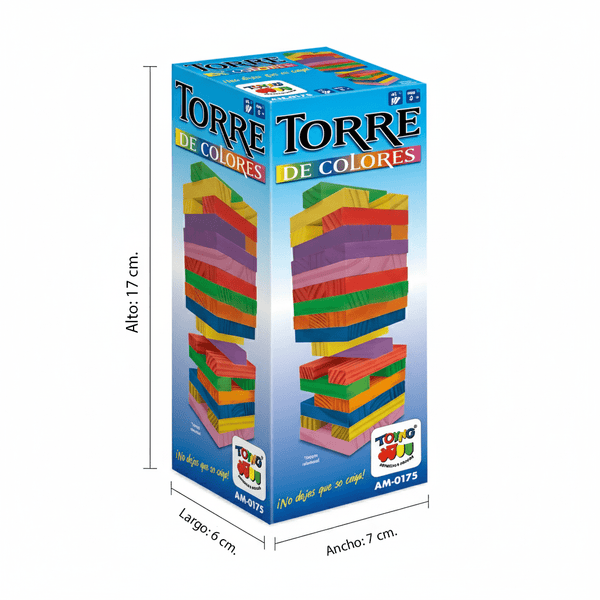 Juego de Mesa Torre Color Chica - Toyng - Toyng Chile