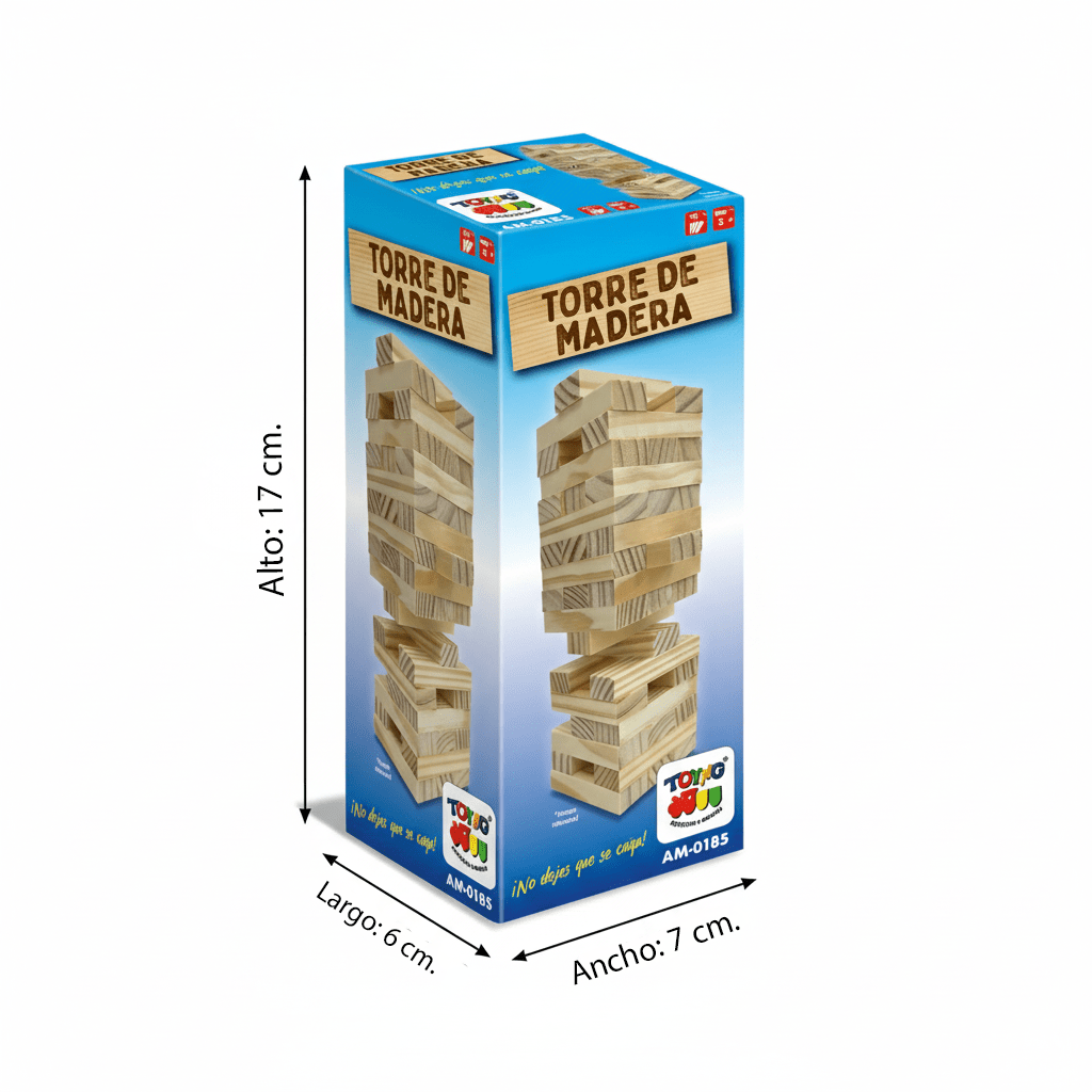 Juego de Mesa Torre Madera Chica - Toyng - Toyng Chile