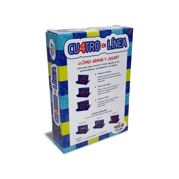 Juego de Mesa Travel Game 4 línea – Toyng - Toyng Chile